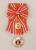 Diplomový odznak Karla IV., Zvláštní stupe?, odznak, hv?zda, velkostuha, velmi vzácný, 1.polovina 20.století. [8446]